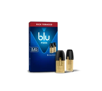 BLU LIQUID POD RICH TOBACCO 3.6% 5CT