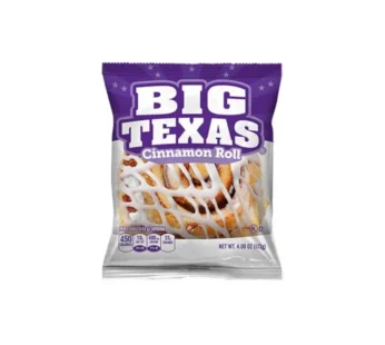 BIG TEXAS CINNAMON ROLL 4OZ 6CT