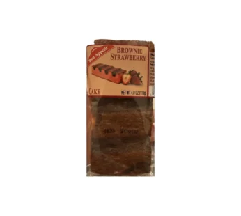 BON APPETIT BROWNIE STRAWBERRY CAKE 4OZ