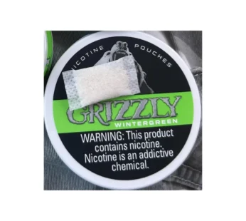GRIZZLY NIC POUCH WINTERGREEN 7MG