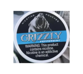GRIZZLY NIC POUCH PEPPERMINT 7MG