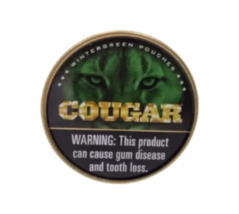 COUGAR POUCH WINTERGREEN 5CT