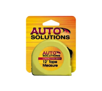 AUTO SOLUTIONS MEASURE TAPE 12″ 1CT
