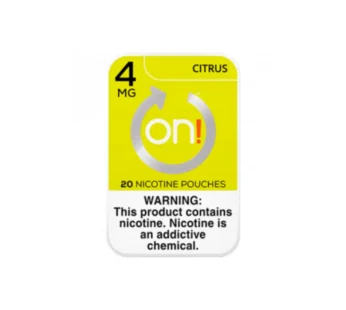 ON! CITRUS POUCHES 4MG 5CT