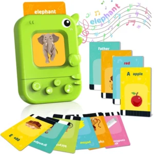 Card-type learning machine (dinosaur) with 48 cards